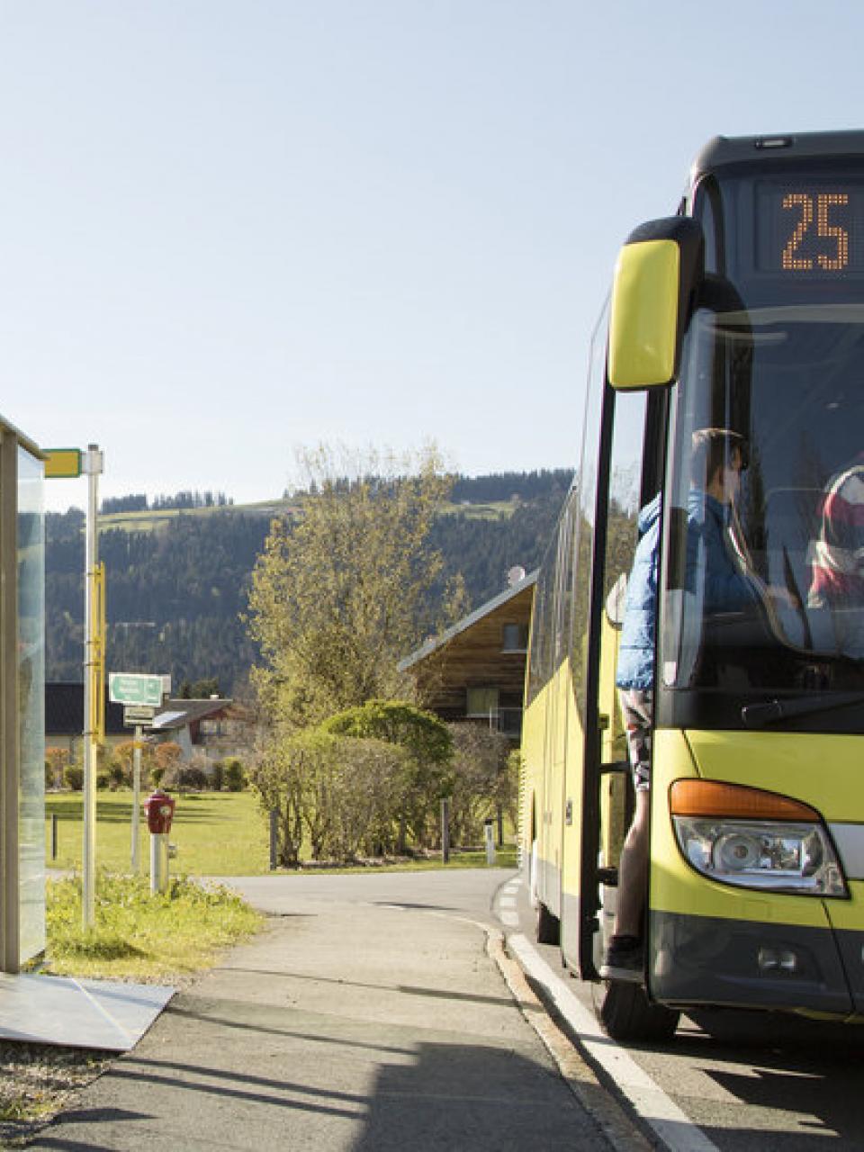 Umweltfreundlicher Busfahren in Vorarlberg